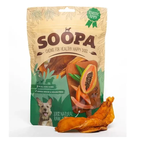 Przysmak dla psa Papaja SOOPA Chews 85g - przysmak dla psa