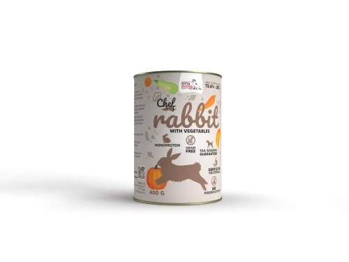 Syta Micha Karma mokra Królik z warzywami 400g