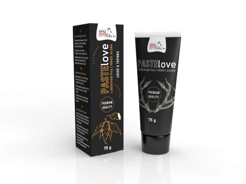 Syta Micha PasteLOVE - mięsna pasta Łosoś z tapioką 75g - przysmak dla psa