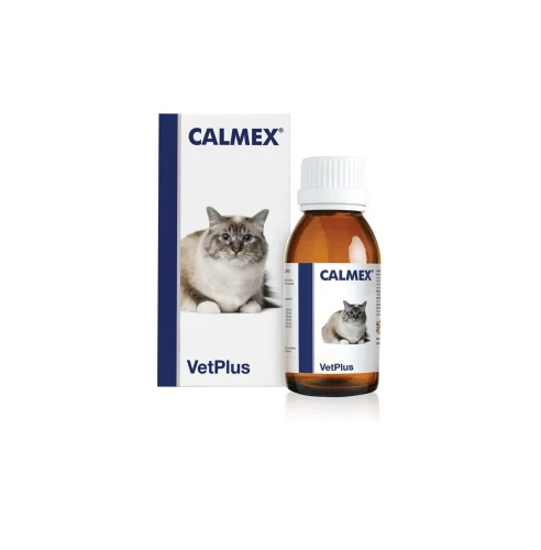 VetPlus Calmex Kot - Preparat o działaniu przeciw stresowym dla kotów.