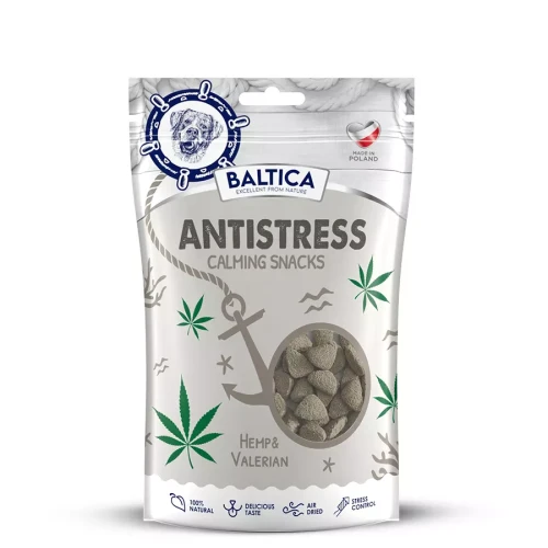 Baltica Antistress przysmaki dla psów z konopią 100g - przysmak dla psa