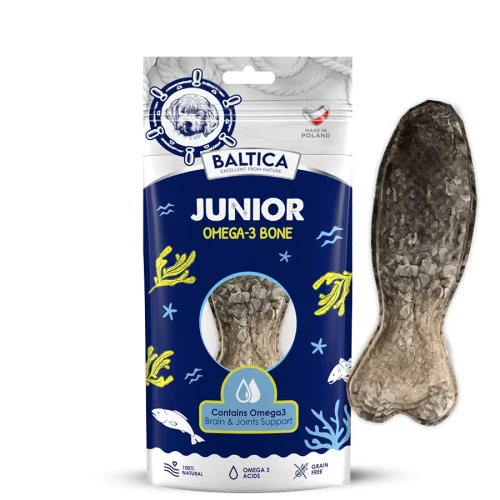 Baltica Kość dla juniora z dorszem - przysmak dla psa