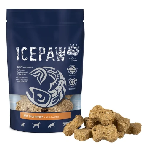 Icepaw Hummer - przysmaki z ryb i homara 150g - przysmak dla psa