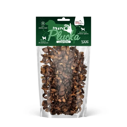 Syta Micha Mini płucka z jagnięciny 100g - przysmak dla psa