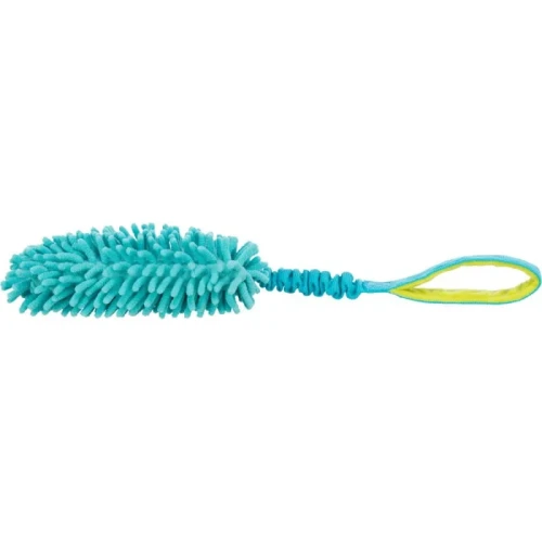 Trixie Szarpak Sznur bawełniany do przeciągania Bungee Dummy 20cm/47cm z Amortyzatorem
