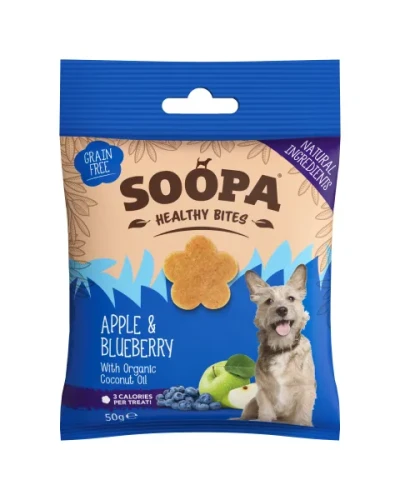 SOOPA - Healthy Bites Jabłko i Jagoda 50g - przysmak dla psa