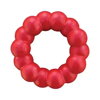 Kong-Ring-zabawka-dla-psa-gryzak-z-czerwonej-nietoksycznej-gumy-M/L.webp