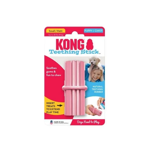 Kong Puppy Teething Stick - zabawka, gryzak dla szczeniąt i młodych psów S
