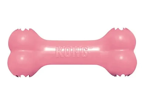 Kong Puppy Goodie Bone - behawioralna zabawka dla szczeniaków, kość S