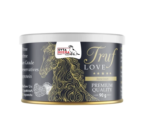 Syta Micha TrufLove z koniną i truflami 90g - miękkie, przysmaki dla psa