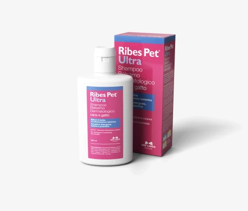 NBF Lanes Ribes Pet Ultra cane e gatto szampon-balsam dermatologiczny 200ml