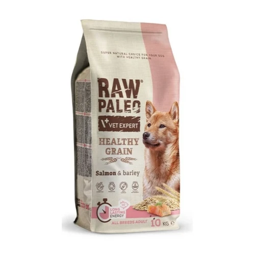 Raw Paleo Healthy Grain - Łosoś i Owies dla psów dorosłych 10 kg