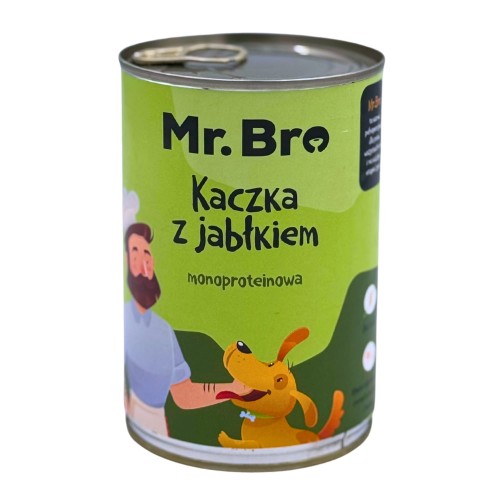 Mr. Bro Karma mokra Kaczka z Jabłkiem 400g 