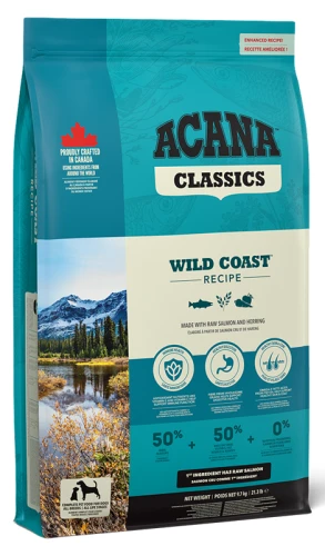 Acana Wild Coast - karma dla psów, Ryby i warzywa - 9,7kg