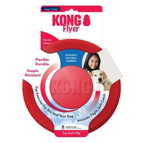 Kong Flyer - zabawka do rzucania dla psa L
