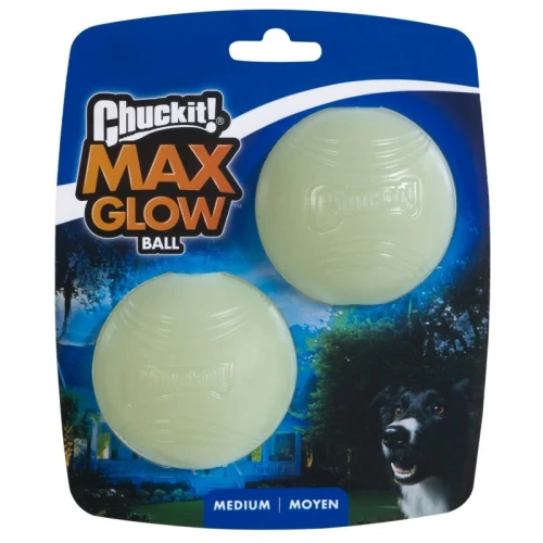 Chuckit! Max Glow Ball Medium 2 pak