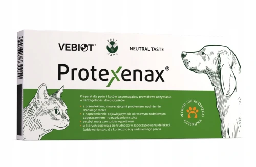 Vebiot Protexenax dla psów i kotów 60 kapsułek 