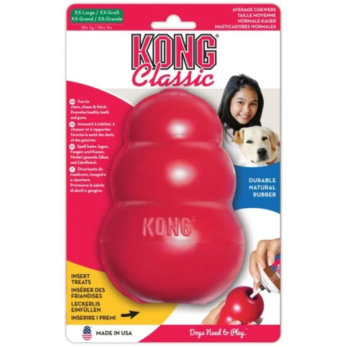 Kong Classic XXL-15cm - gumowa zabawka dla psa, oryginalny, czerwony