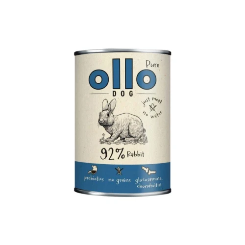 Ollo Karma mokra Pure Królik 400g