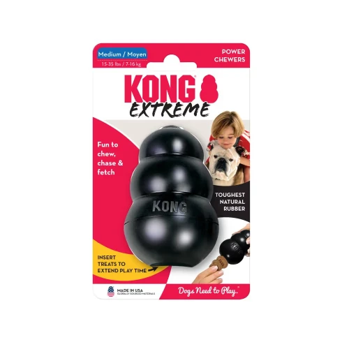 Kong Ultra Extreme - tradycyjny kong, zabawka dla psich mocarzy M