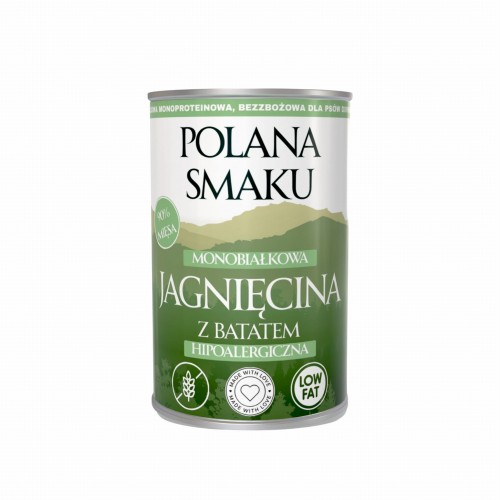 Polana Smaku Karma mokra - Jagnięcina z batatami 400g