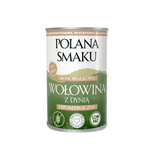 Polana Smaku Karma mokra - Wołowina z dynią 400g