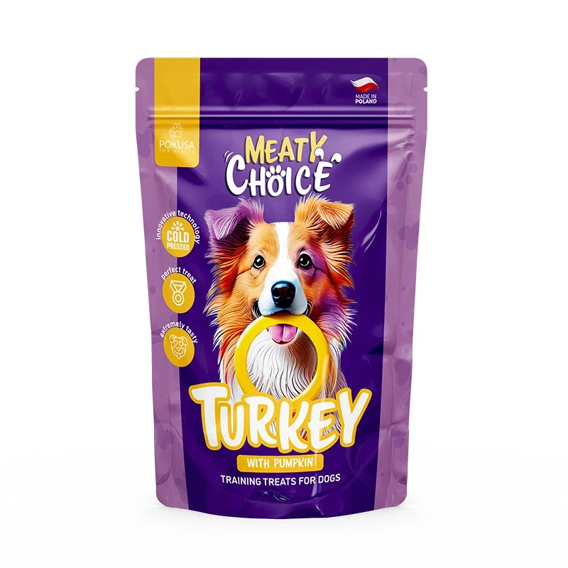 Pokusa-Smaczki-treningowe-Meaty-Choice-Turkey-with-Pumpkin-200g-przysmak-dla-psa.webp