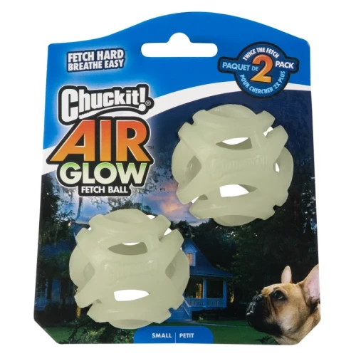 Chuckit! Max Glow Air Fetch Ball Small 2 pak
