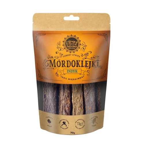 TrzyPsy - Mordoklejki z indyka 70g - przysmaki dla psa