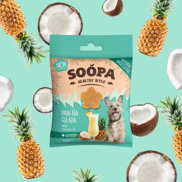 SOOPA Healthy Bites – Ananas i Kokos 50g - przysmak dla psa
