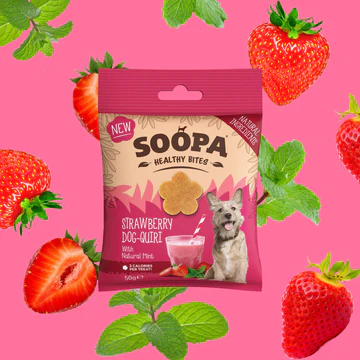  SOOPA Dental Stick – Truskawka i Mięta 50g - przysmak dla psa