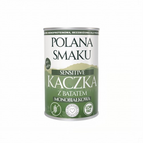 Polana Smaku Karma mokra - Kaczka z batatami 400g