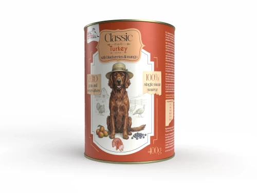 Syta Micha Karma mokra - Classic indyk z mango 400g