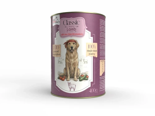 Syta Micha Karma mokra - Classic jagnięcina z cukinią 400g